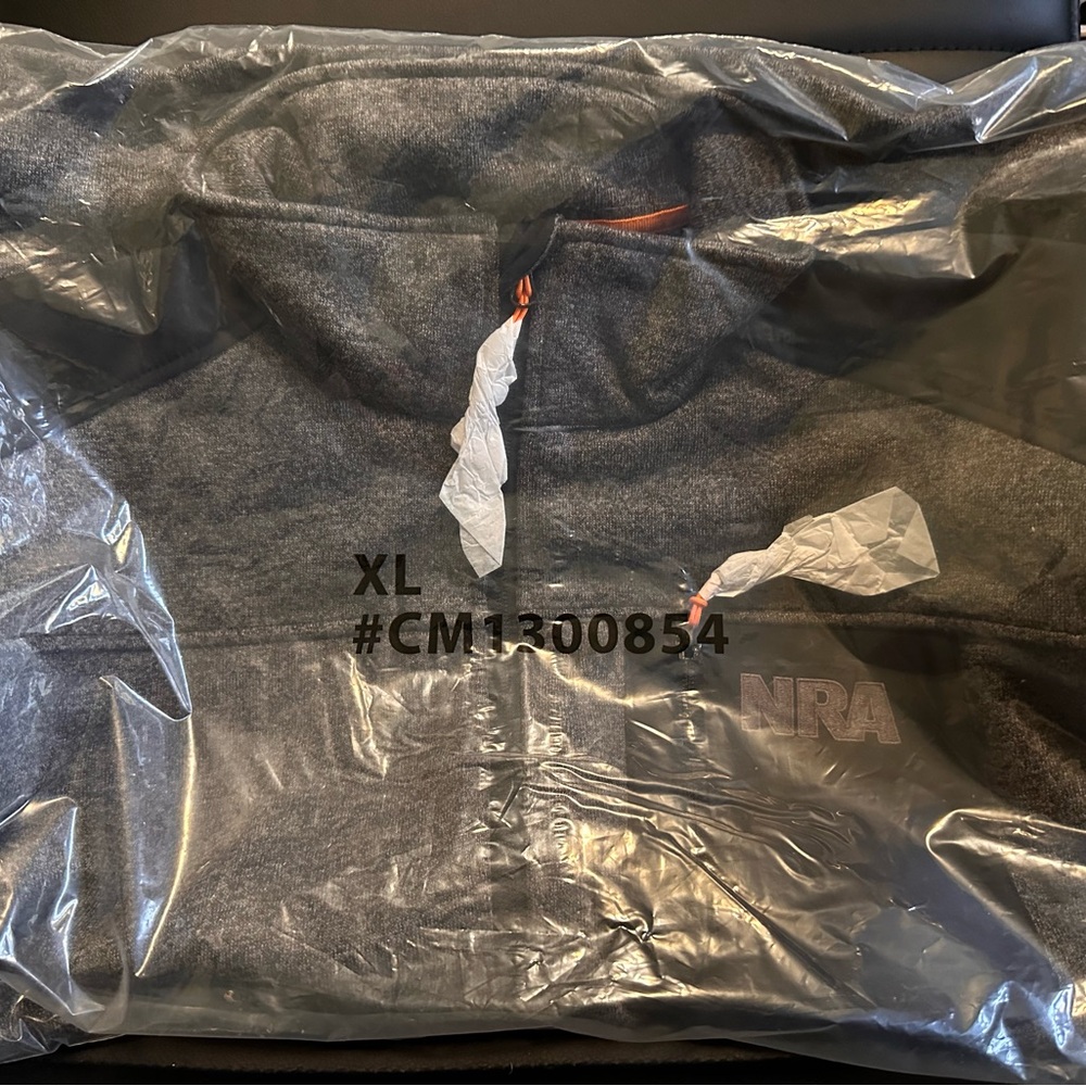 Gray Hooded Sweatshirt XL